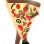 Mushroom Cheese Pizza Mascot Costume