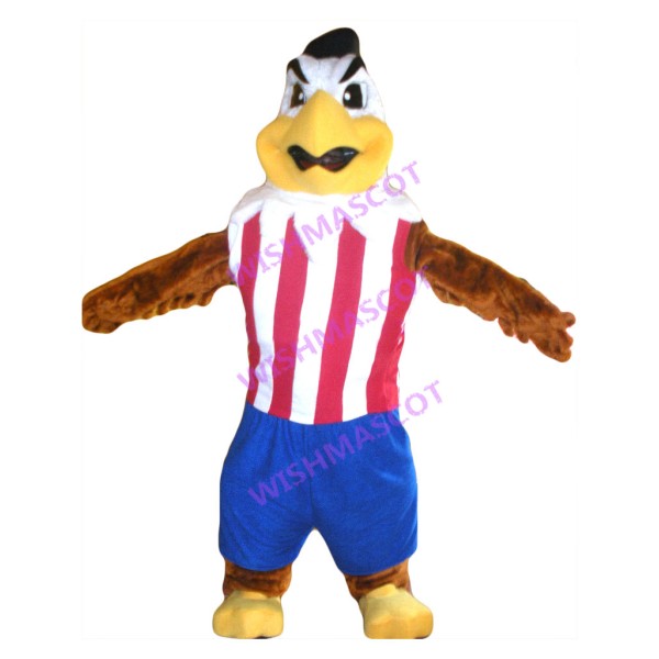 Serious Eagle Contestant Mascot Costume