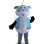 Tired Antenna Panda Mascot Costume