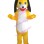 Well-behaved Yellow Puppy Mascot Costume