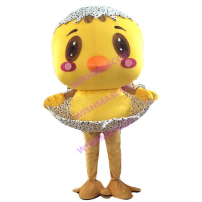Pitiful Chick With Broken Shell Mascot Costume