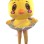 Pitiful Chick With Broken Shell Mascot Costume
