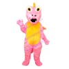 Pink & Yellow Dragon Mascot Costume