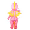 Pink & Yellow Dragon Mascot Costume