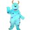 Blue Sullivan With Love Mascot Costume