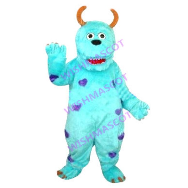 Blue Sullivan With Love Mascot Costume