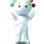 Massager Mascot Costume With Six Colored Beads