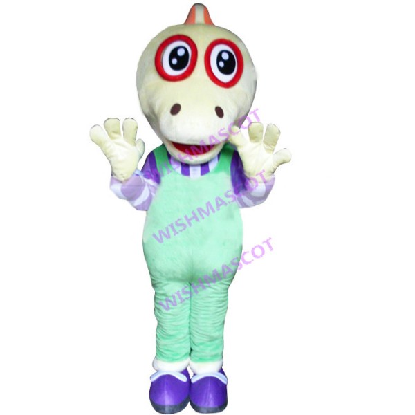 Dragon Baby With Red Eye Socket Mascot Costume