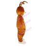 Hyperactive Brown Rabbit Mascot Costume