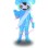 Tommy Niki Blue Doll Mascot Costume