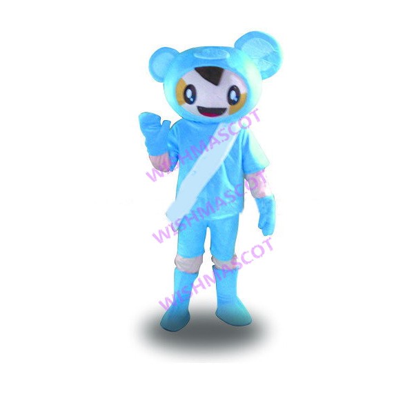 Tommy Niki Blue Doll Mascot Costume