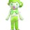 Green Girl Wearing Bra Mascot Costume