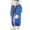 Rabbit Wearing Silk Gown Mascot Costume