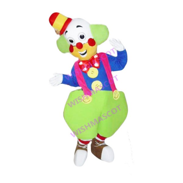 Weird Clown In Bloomers Mascot Costume
