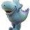 Fast Dinosaur With Huge Mouth Mascot Costume