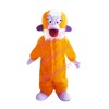 Funny Orange Woolly Monkey Mascot Costume