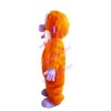 Funny Orange Woolly Monkey Mascot Costume