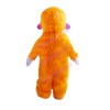 Funny Orange Woolly Monkey Mascot Costume