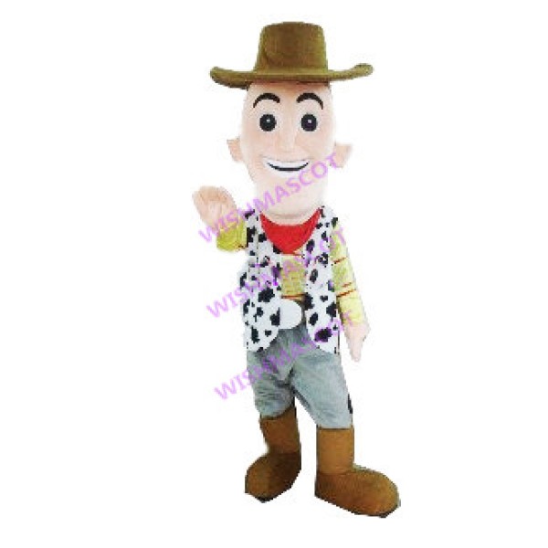 Cowboy Sherif Woody Mascot Costume