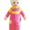 Pink The Tombliboos Eee Mascot Costume