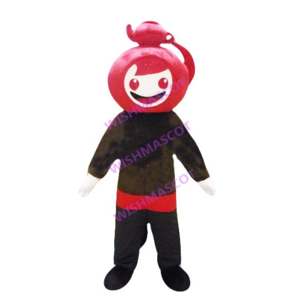 Black Calabash Man Mascot Costume