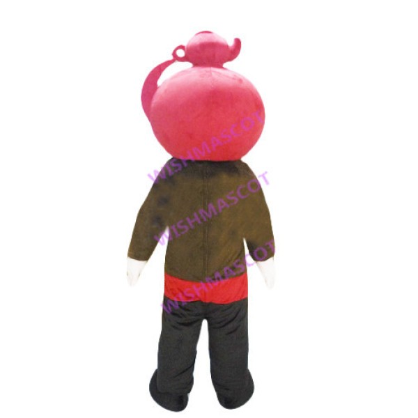 Black Calabash Man Mascot Costume