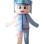 Young Man With Windbreaker Mascot Costume