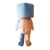 Young Man With Windbreaker Mascot Costume