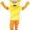 Happy Tiger Playing Football Mascot Costume