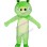 Slim Green Pig Mascot Costume