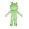Slim Green Pig Mascot Costume