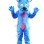 Blue Scout Dog Scooby Doo Mascot Costume