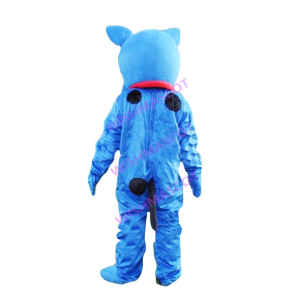 Blue Scout Dog Scooby Doo Mascot Costume
