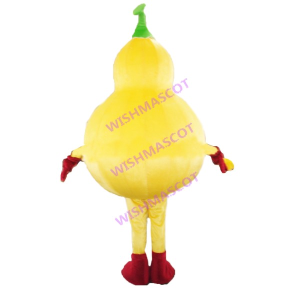 Yellow Tender Gourd Mascot Costume