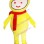 Mango Mascot Costume With Scarf
