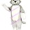 Deceptive Gray Wolf Mascot Costume