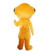 Orange Electronic Robot Mascot Costume