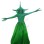 Green Tentacle Fairy Mascot Costume