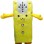 Yellow TV Remote Control Mascot Costume