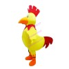 Sturdy Yellow Cock Mascot Costume