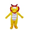 Shrunken Yellow Dragon Mascot Costume
