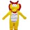 Shrunken Yellow Dragon Mascot Costume