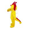 Shrunken Yellow Dragon Mascot Costume