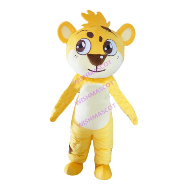 Soft Pleasing Little Tiger Mascot Costume