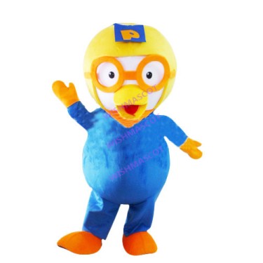 Skiing Penguin Pororo Mascot Costume