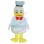 Donald Duck In Navy Hat Mascot Costume