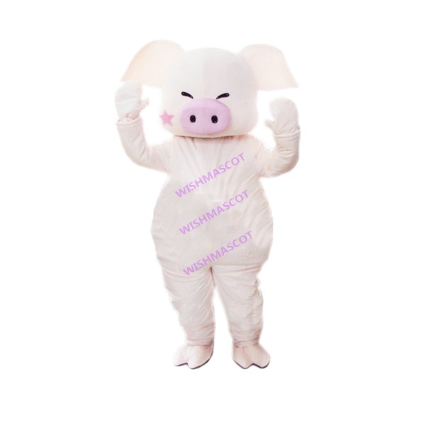 Milky Star Pig Mascot Costume