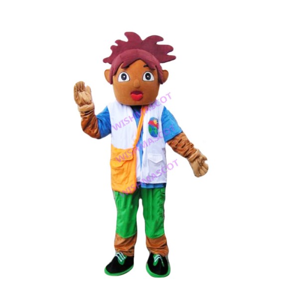 Agile Adventurous Diego Mascot Costume