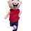 Laughing Wantonly Bald Boy Mascot Costume