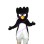Penguin With Wavy Head Mascot Costume